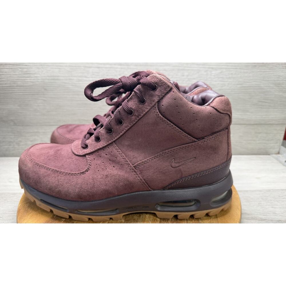 Nike Air Max Goadome Deep Burgundy Suede/Gum. Men’s Size 11 - Picture 2 of 11